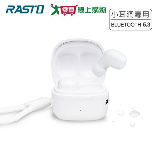 RASTO 小耳洞專用真無線藍牙耳機RS51 【愛買】