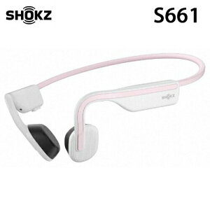 【最高22%回饋 5000點】 Shokz OpenMove S661 骨傳導藍牙運動耳機 元氣粉