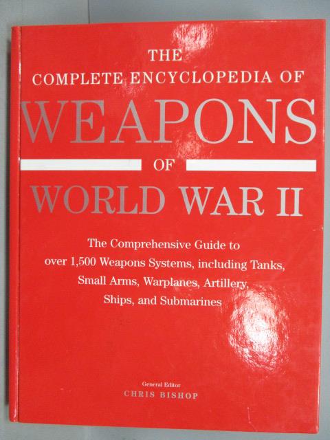 【書寶二手書T5／軍事_QMS】WEAPONS of WORLD WAR II