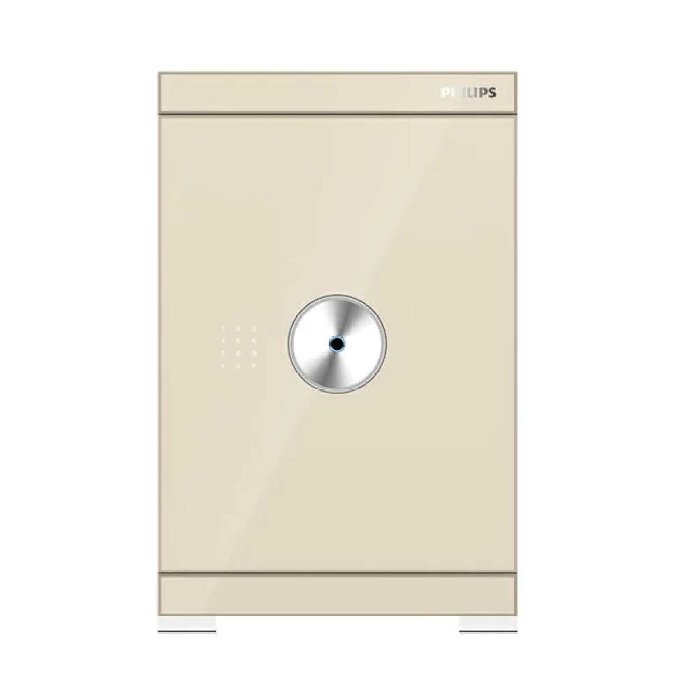 PHILIPS 飛利浦 Smart Safes 智能 防盜櫃 保險櫃 保管箱 保管櫃  (指紋/密碼 /機械鑰匙) /台 SBX602-7C-淺霞金
