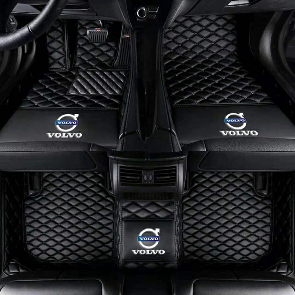 訂製富豪 沃爾沃(VOLVO )S40 S60 S80 S90等型號 加厚汽車全包圍 腳踏墊 車用腳墊 地墊 專車定制