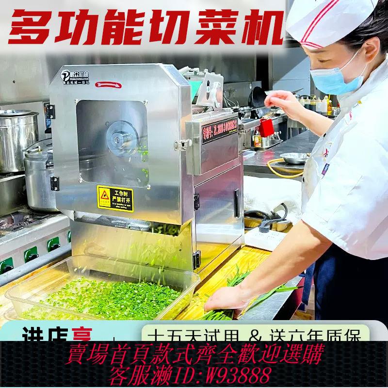 商用切菜機 多功能切菜機商用切蔥花小米辣酸菜絲切片切段機小型切菜機新款