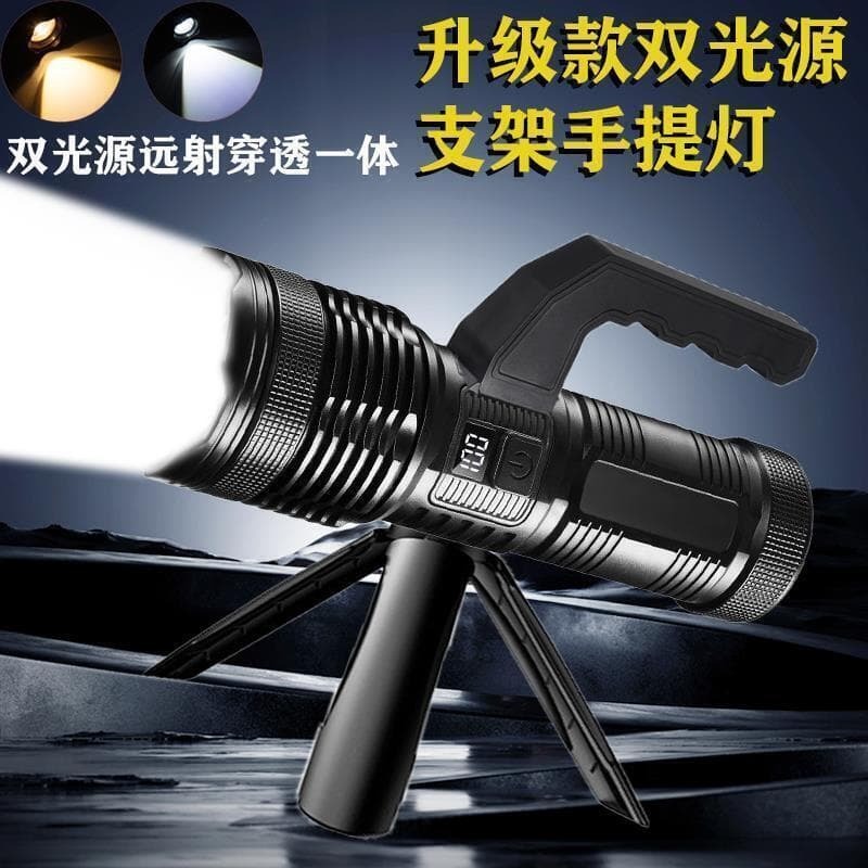 （爆款熱賣）（國際精品）【公司貨】手電筒 強光手電筒 充電手電筒 超亮遠射 戶外手電筒 特種兵 遠射強光手電筒 usb大功率 便攜變焦超長待機