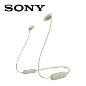 【最高22%回饋 5000點】 SONY 索尼 WI-C100 無線入耳式耳機 灰