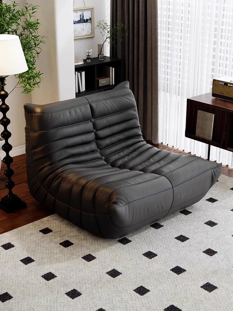 【免運】可開發票 毛毛蟲躺椅togo沙發懶人椅可躺可睡家用客廳休閑久坐舒適單人躺椅