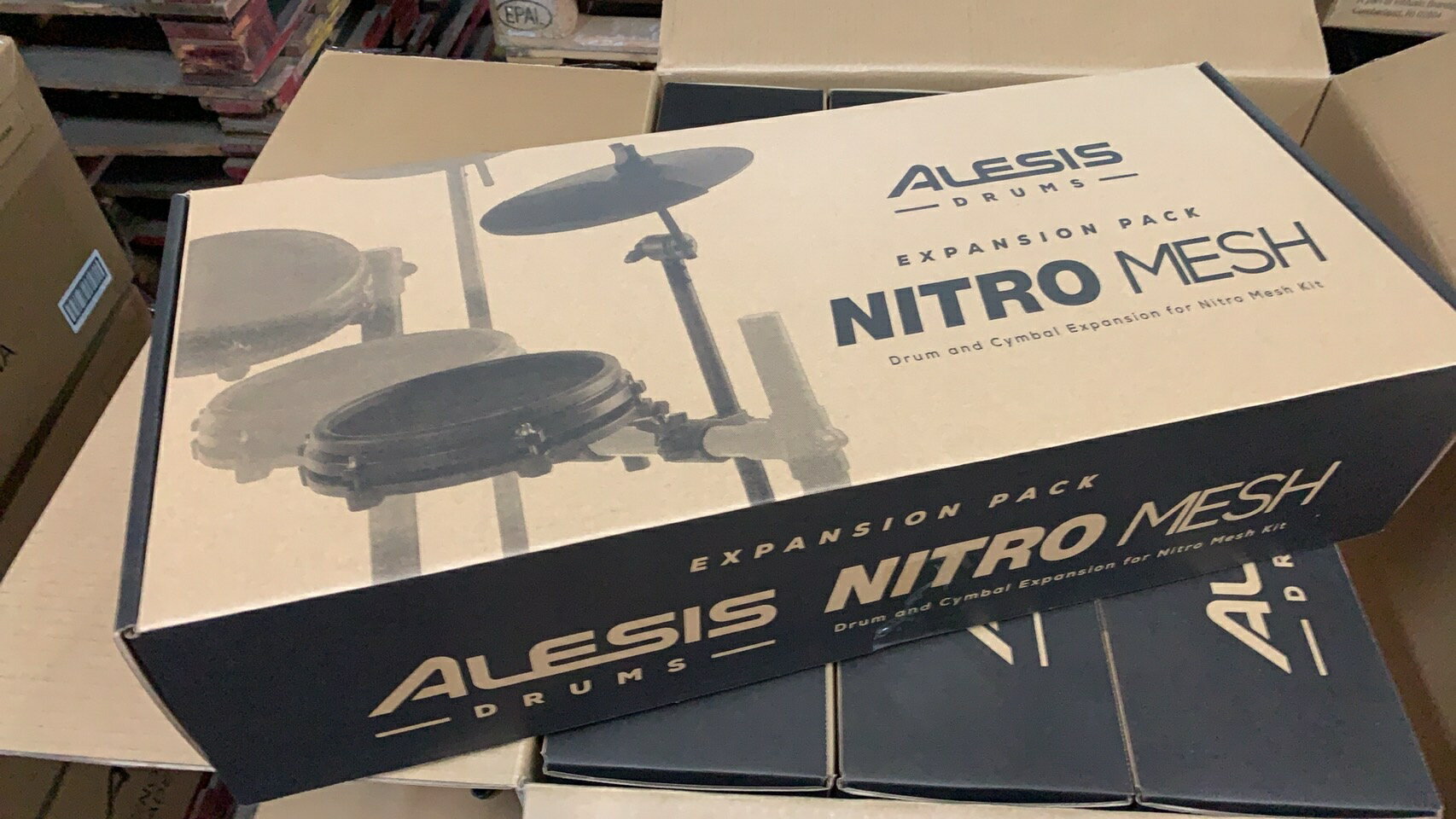 Alesis Nitro Mesh 電子鼓 擴充組 鈸+TOM 含所有需要之完整配件