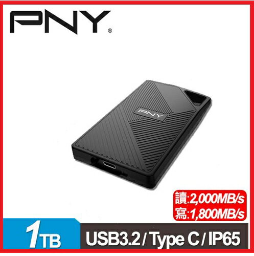 PNY RP60 1TB USB 3.2 Type-C 高速外接式SSD