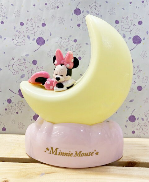 【震撼精品百貨】Micky Mouse 米奇/米妮 米妮造型擺飾-月亮*25100 震撼日式精品百貨