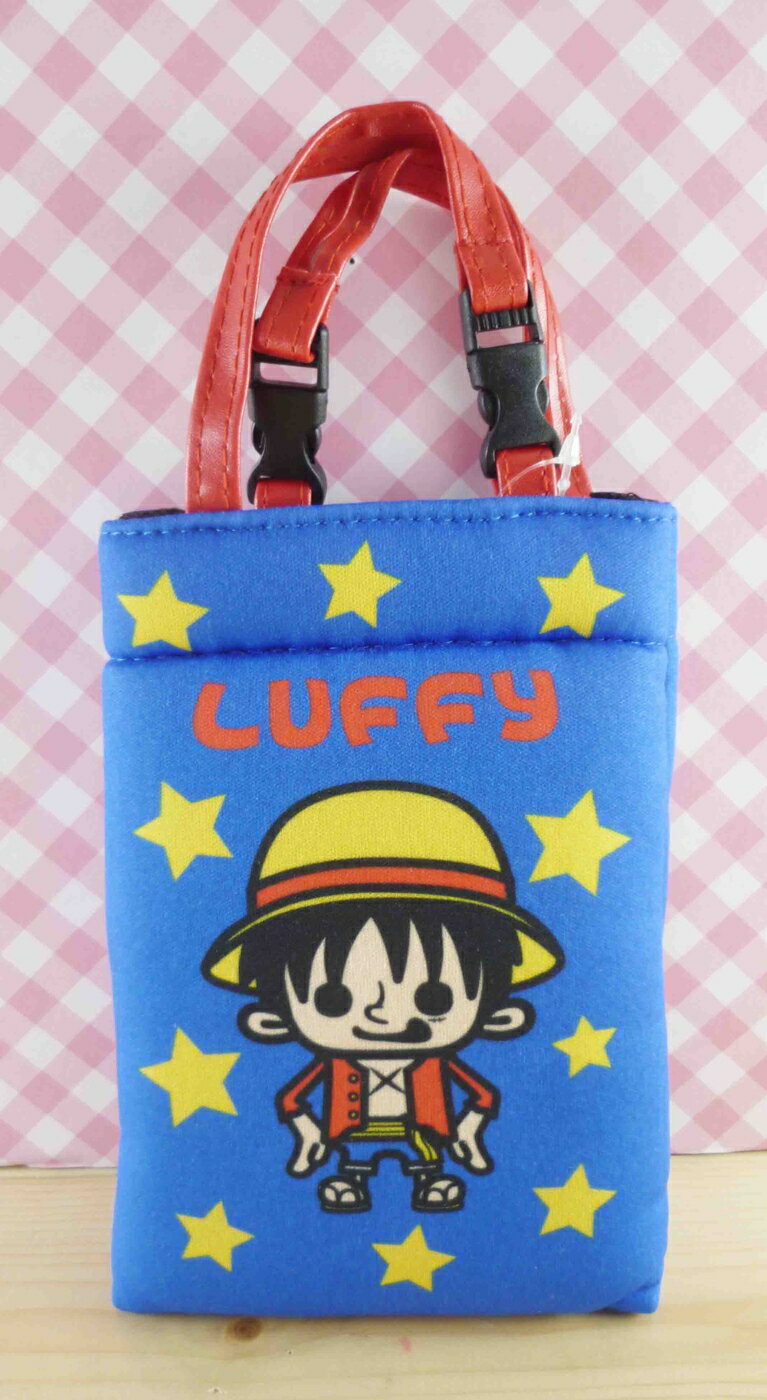 【震撼精品百貨】One Piece 海賊王 海賊王置物袋-魯夫星星(藍) 震撼日式精品百貨
