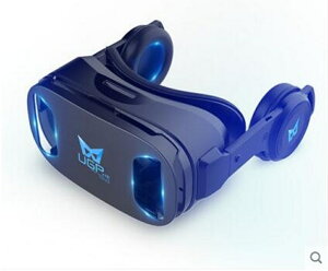 VR眼鏡 虛擬現實3d手機專用ar壹體機4d蘋果眼睛頭戴式遊戲機頭盔 全館85折起 JD
