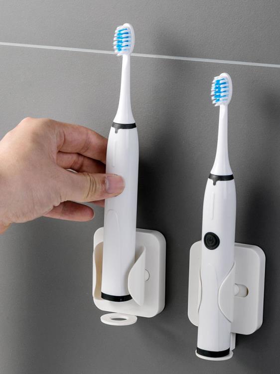 牙刷架 家用重力感應電動牙刷架 衛生間免打孔牙刷置物架 壁掛式牙具收納 米家家居