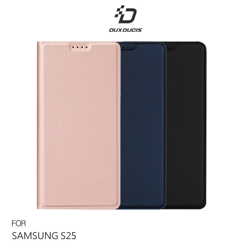 DUX DUCIS SAMSUNG 三星 Galaxy S25 SKIN Pro 皮套 側翻皮套 插卡 可立 保護套 手機套 膚感皮套