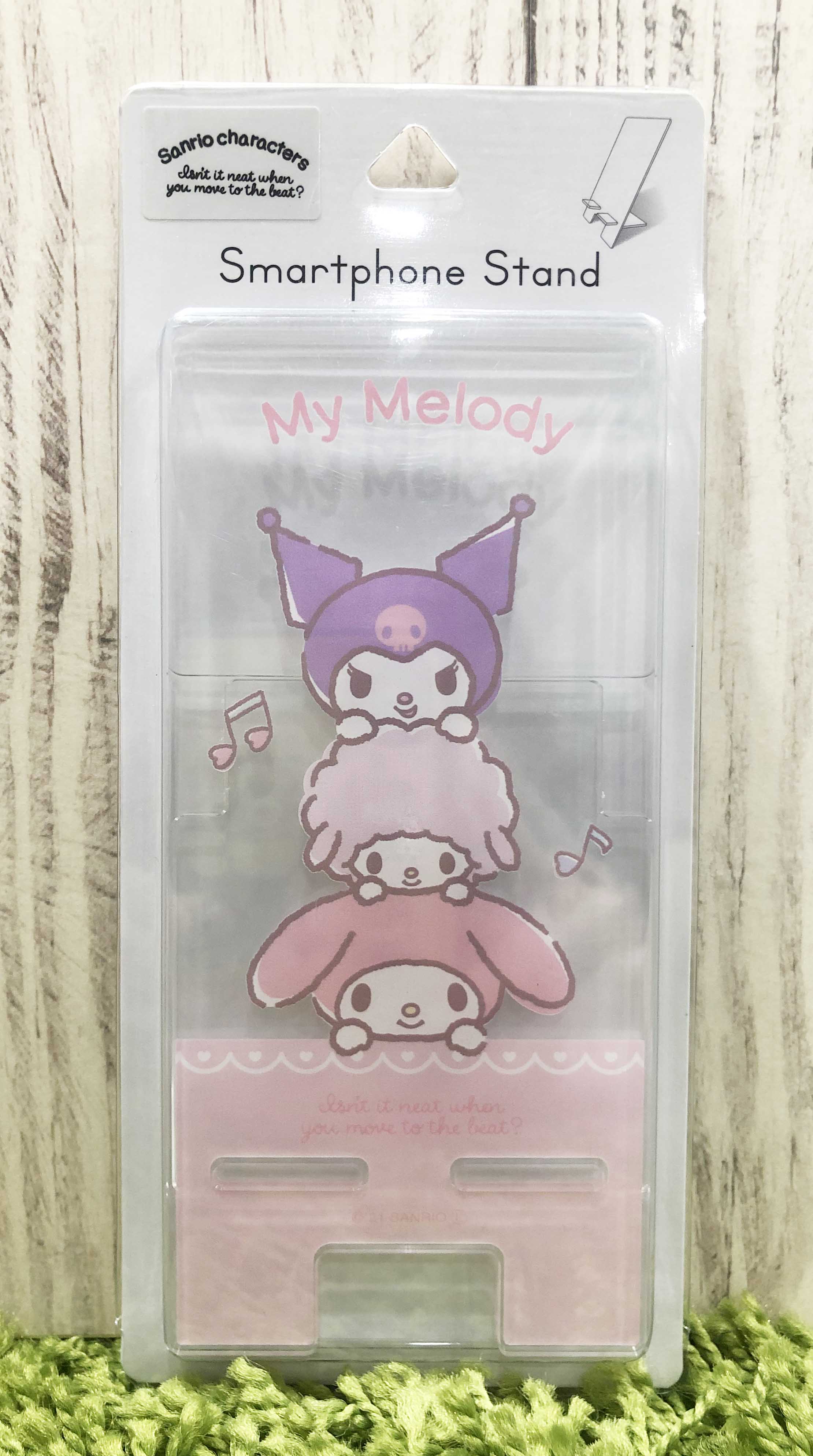【震撼精品百貨】My Melody 美樂蒂~日本三麗鷗Sanrio-美樂蒂透明手機架*51087