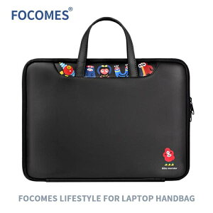 focomes小怪獸 手提電腦包適用蘋果華為戴爾微軟13.3寸15.6寸14寸 免運