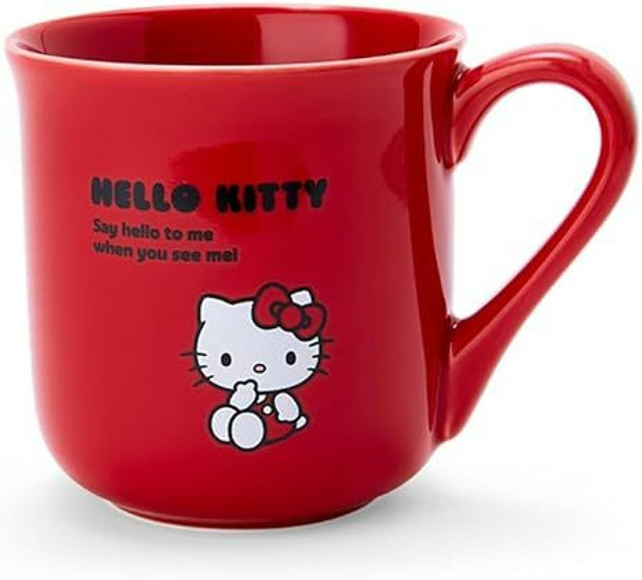 【震撼精品百貨】凱蒂貓_Hello Kitty~日本SANRIO三麗鷗 KITTY陶瓷馬克杯260ml-角色款*42210