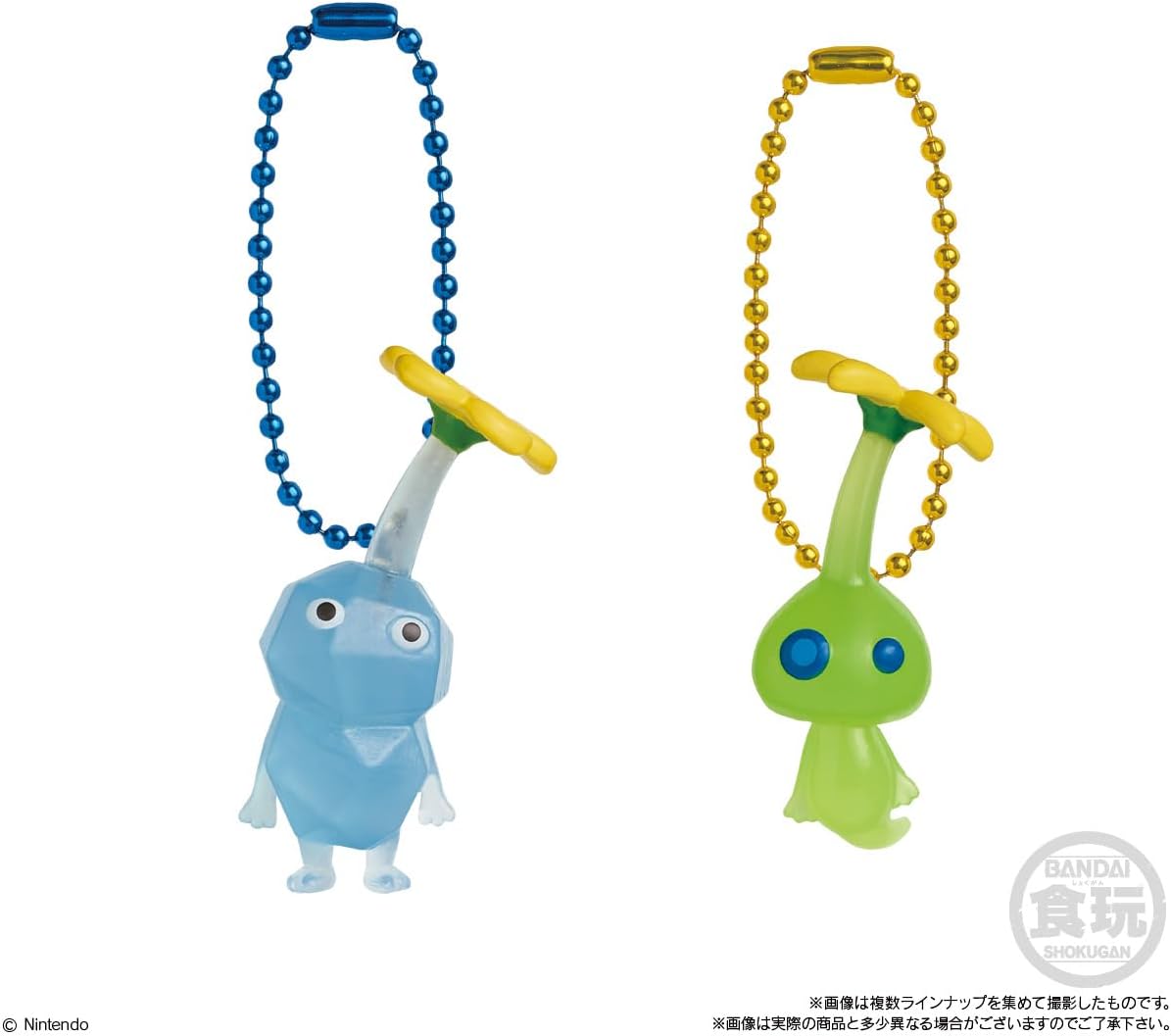 日本 BANDAI 皮克敏 食玩 盒玩 / 一盒12入組 水果軟糖 吊飾 公仔 玩具 電玩 PIKMIN 收藏【小福部屋】 4