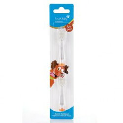 英國 brush-baby 聲波電動牙刷替換刷頭(6歲+)-2入