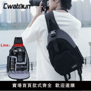 【台灣公司可開發票】相機包雙肩小號相機背包雙肩專業級單反相機便攜式單肩斜挎攝影包
