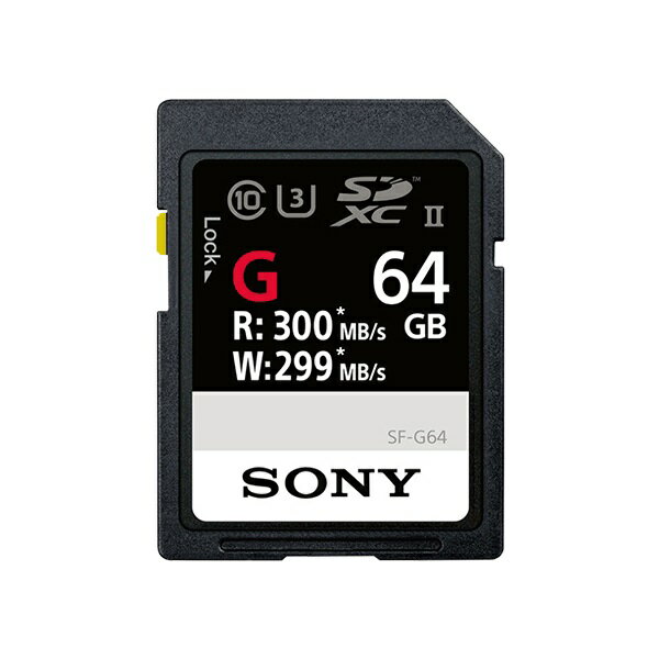 【新博攝影】Sony SF-G64 SDXC 64GB Class10 支援 4K 錄影高速記憶卡 (台灣索尼公司貨)