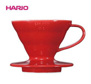金時代書香咖啡 HARIO V60紅色01磁石濾杯 1-2杯 VDC-01R