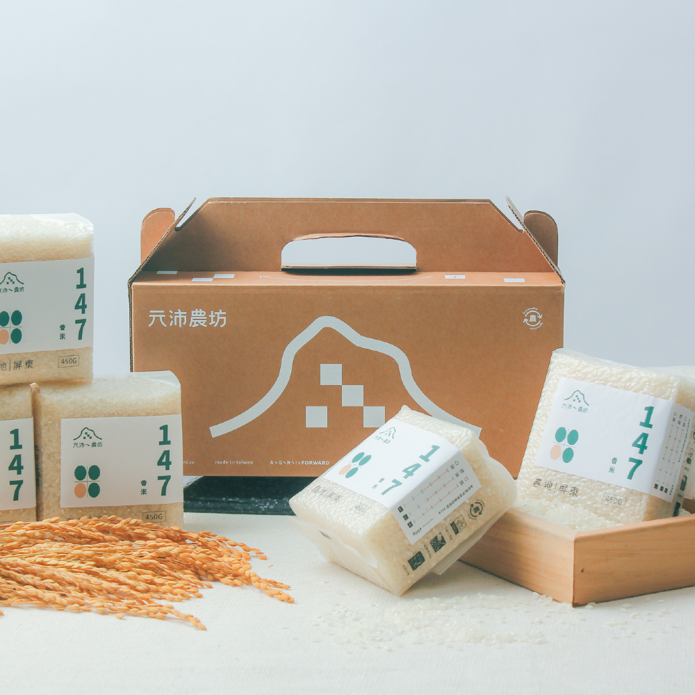 【當季新米】【入厝禮推薦】特級147米禮盒 (450g x6入)