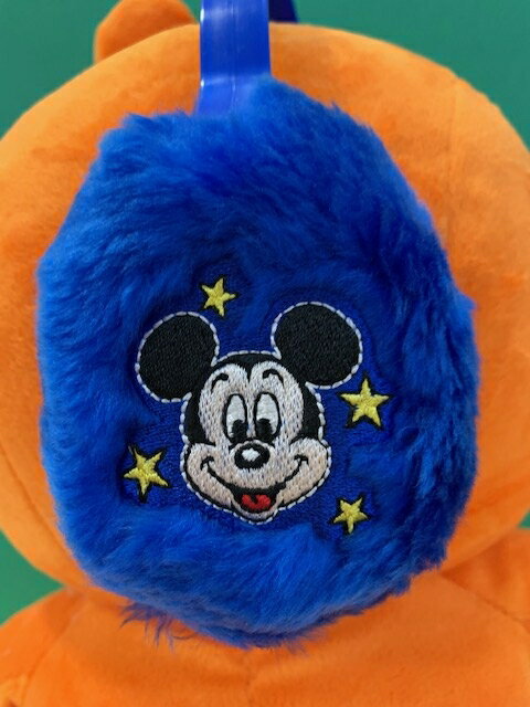 【震撼精品百貨】米奇/米妮 Micky Mouse 迪士尼 DISNEY-保暖耳罩-藍#45295 震撼日式精品百貨