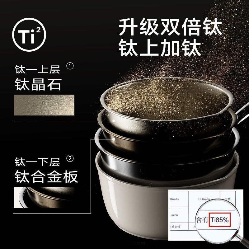 陶瓷奶鍋嬰兒不粘鍋寶寶輔食煎煮塗層小鍋湯鍋電磁爐家用泡麵一體-貼心優衣家居