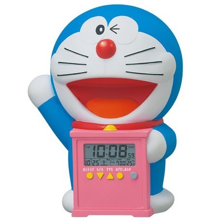 大賀屋 日貨 哆啦A夢 鬧鐘 時鐘 鐘 造型時鐘 小叮噹 doraemon Seiko 精工 正版 J00040008