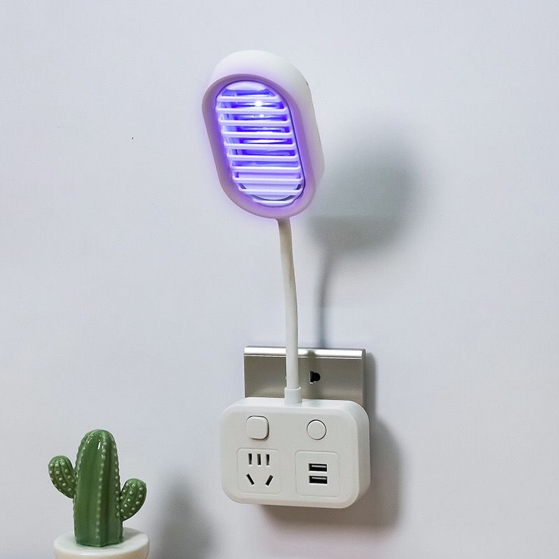 電蚊拍 滅蚊器 免運 開立發票 家用學生宿舍無線LED臥室usb驅蚊神器多功能USB紫外線無線燈