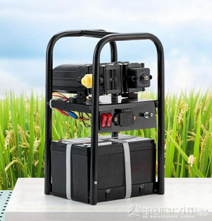 充電式抽水機充電便攜手提式菜戶外家農用大功率小型12V電動自動吸水機抽水泵QM 【麥田印象】