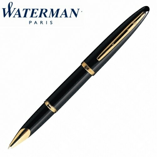【華特曼 WATERMAN】頂級海洋系列 純黑金夾 鋼珠筆 W0700360 /支
