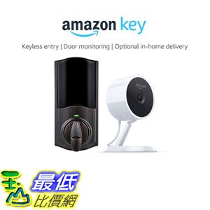 [107美國直購] Kwikset Convert Smart Lock Conversion Kit in Venetian Bronze + Amazon Cloud Cam Works Amazon Key
