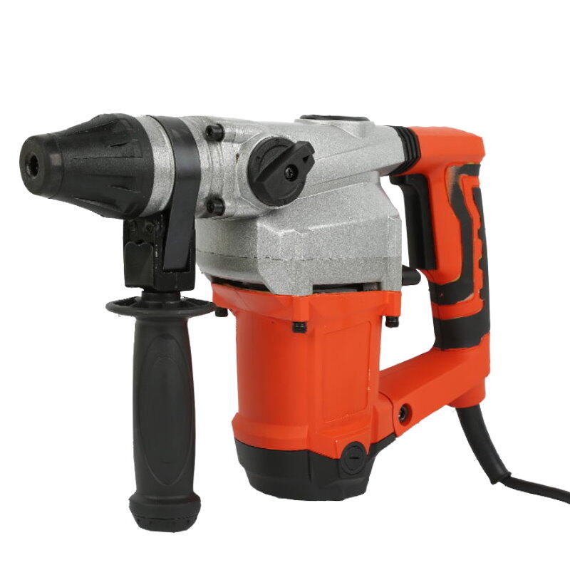 兩用衝擊電錘1100w(免運)大功率電錘電鎬 電動鎚 破碎機 衝擊鑽 工業級電錘110V【9680】 123便利屋