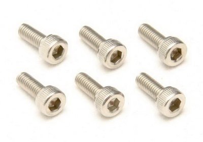 德國 Floyd Rose FROSMSSSP 下弦枕不鏽鋼固定螺絲(6支/組 Original 系列)【唐尼樂器】