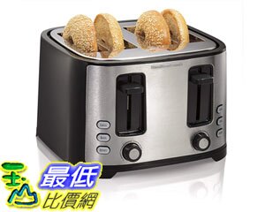[8美國直購] Hamilton Beach 24633 4片 多功能 烤麵包機 Extra-Wide 4-Slice Slot Toaster