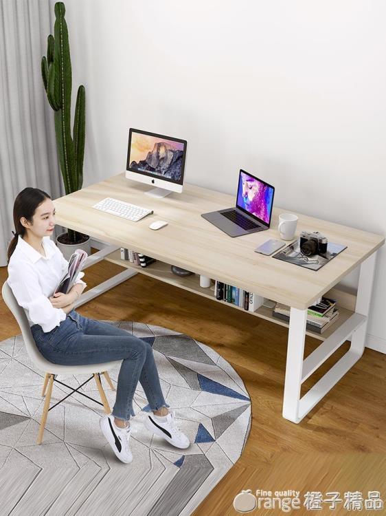 電腦桌簡約台式辦公桌家用學生簡易書桌現代臥室寫字桌單人小桌子