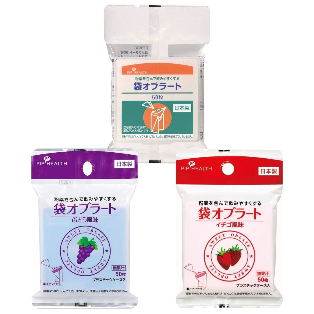 【預購】PIP HEALTH 餵藥神器 吃藥神器 可食用糯米紙 草莓 葡萄 日本直送 兒童 團購 有發票
