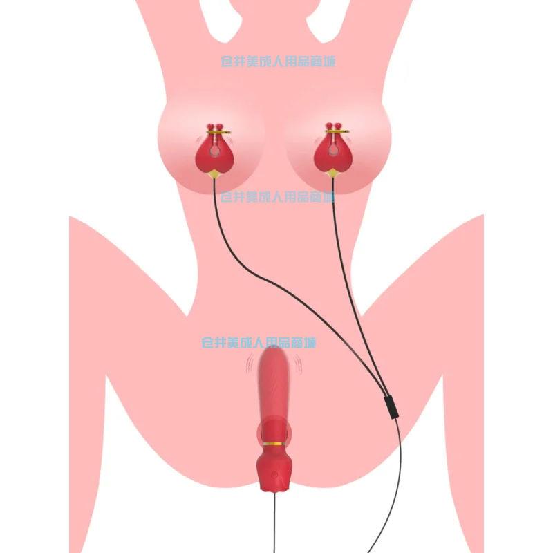 【保密包裝】震動乳夾房頭按摩陰蒂刺激自慰器G點高潮震動棒情趣用品肛塞158M 快速出貨