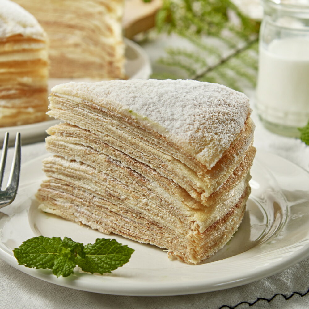 6寸日式原味手工現作千層派 / Classic original Mille-Crêpe Cake	【奶蛋素】 1