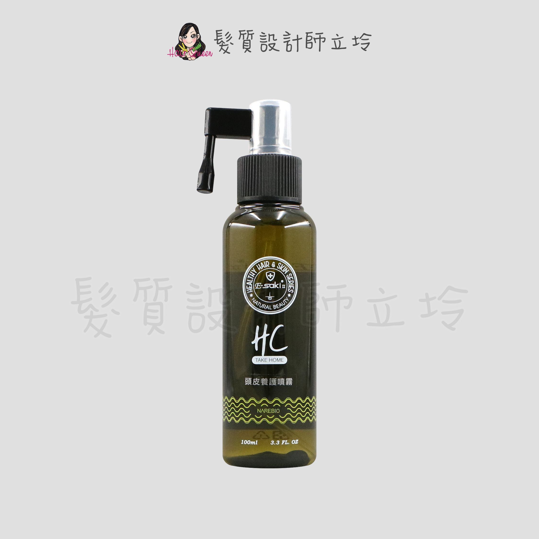 立坽『免沖頭皮調理』E-saki HC頭皮養護噴霧100ml IS01 IS09