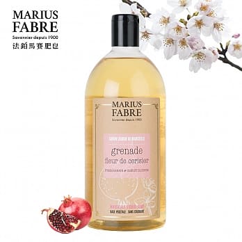 法鉑  天然草本櫻花與石榴液體皂1000ml/罐