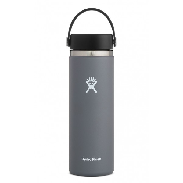 【【蘋果戶外】】Hydro Flask【寬口/591ml】20oz 591ml 石板灰 美國不鏽鋼保溫保冰瓶 保冷保溫瓶 不含雙酚A