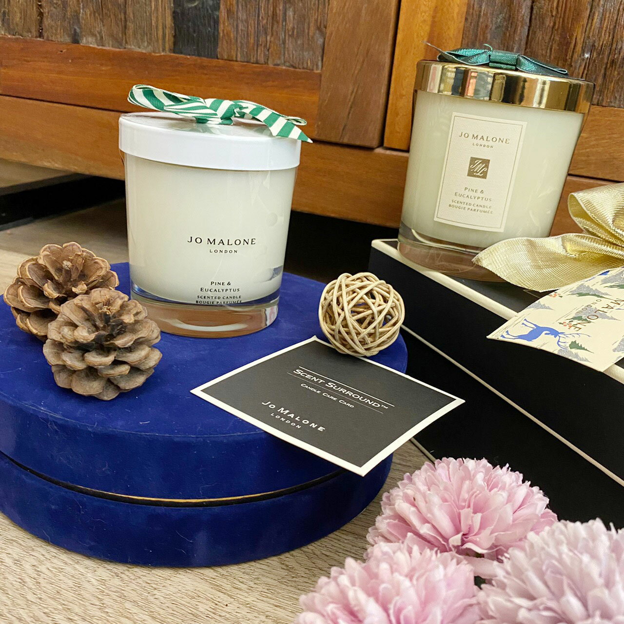 【Jo Malone】香氛蠟燭 蠟燭 松木與桉樹 松木 桉樹 聖誕限定 限定款 交換禮物 200g