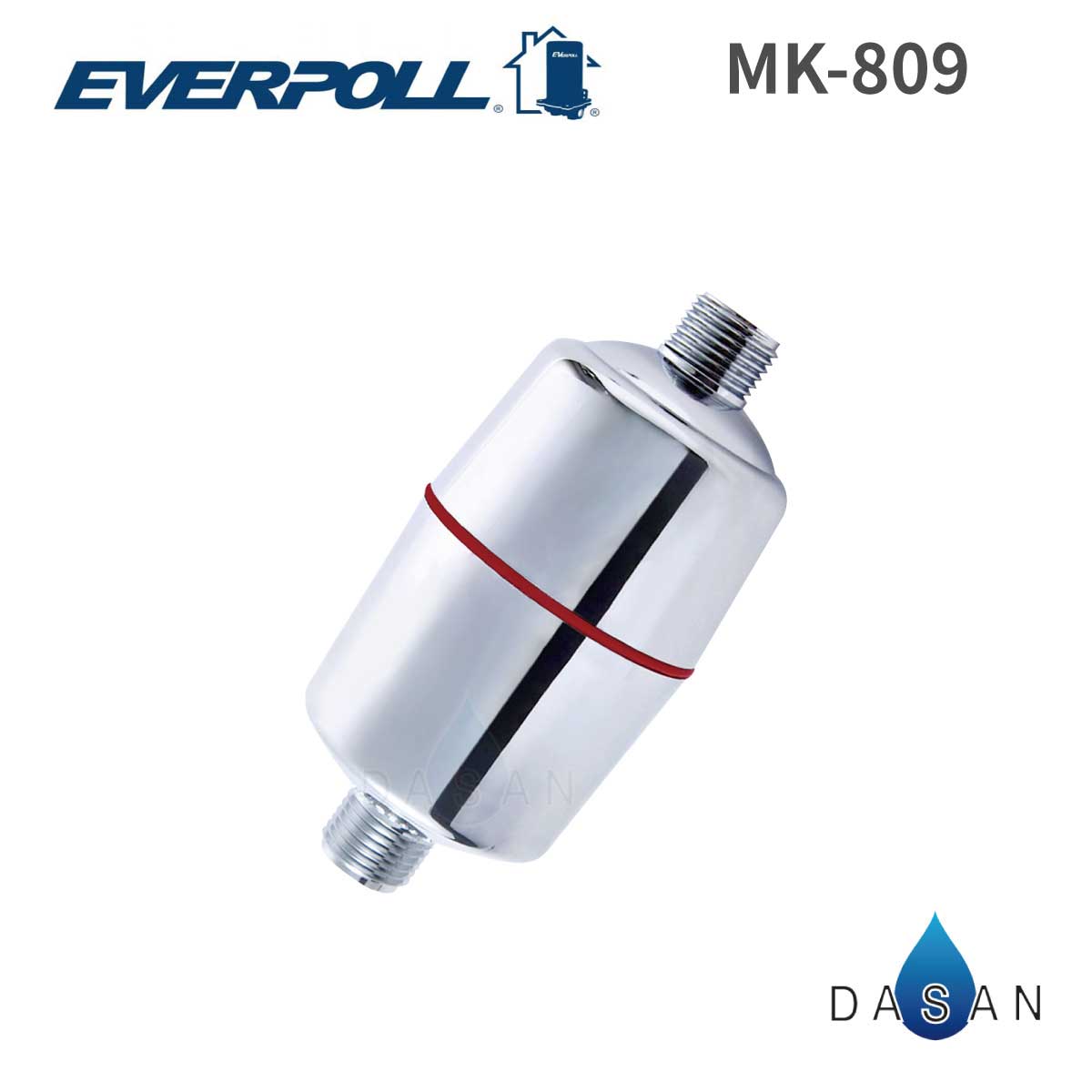 【EVERPOLL】 MK-809 微分子潔膚SPA 除氯沐浴器 提升美肌力 輕熟女必備