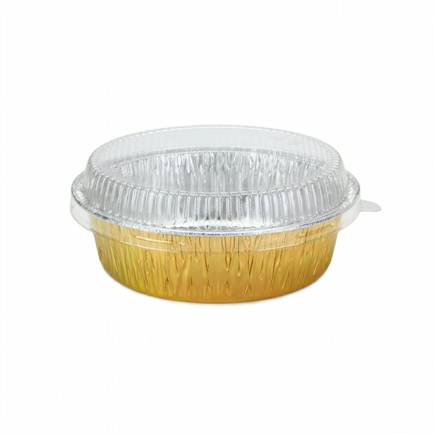 【602】100入 透明蓋鋁箔容器 錫箔 烘烤盒 6吋蛋糕模 圓形鋁箔 多色可選 可加購蓋子 600mL 鋁箔碗 外帶盒 烘烤盒 乳酪蛋糕 重乳酪 圓形焗烤盒 15公分烤模 生菜沙拉盒 年糕蘿蔔糕 過年年節【APP滿額下單10%點數(單一帳號最高1500點)】8/31止 5