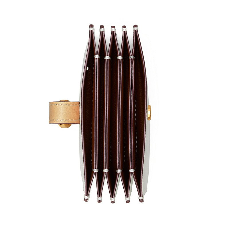 精選★TORY BURCH Walker Accordion 荔枝紋牛皮卡包 79408   ~【夏日美包★菲尼斯 國際精品↘3折起】 6