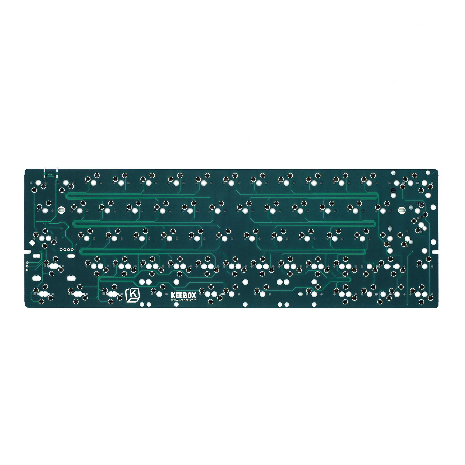 KB60機械鍵盤PCB熱插拔yr609560%配列GH60黑芯PCB