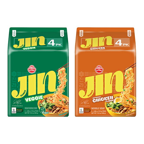 韓國不倒翁金拉麵風味麵系列(蔬菜/雞湯)(4包/袋)【愛買】 | 愛買線上
