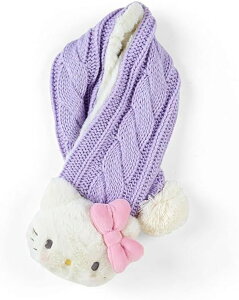 【震撼精品百貨】Hello Kitty 凱蒂貓~日本SANRIO三麗鷗 Kitty兒童大頭造型針織短圍巾*57300