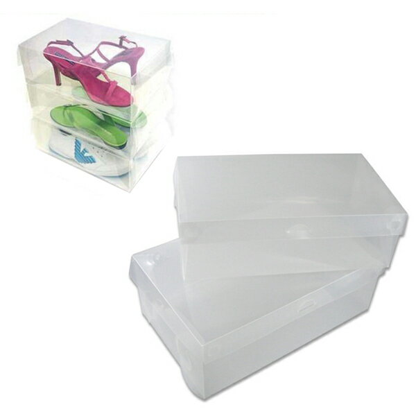 水晶透明鞋盒-小/收納鞋盒/環保鞋盒/居家整理收納箱收納袋/贈品禮品